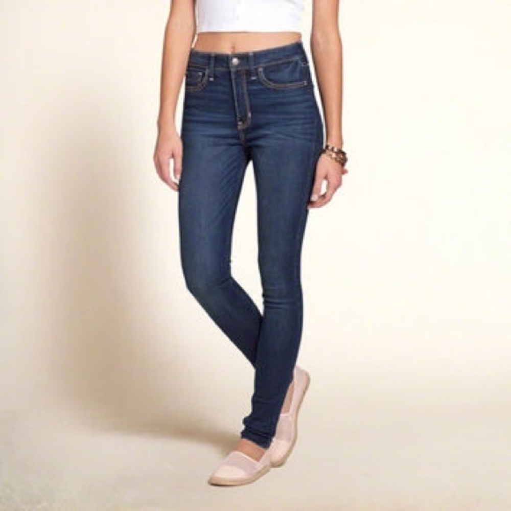 Hollister High Rise Skinny Jeans